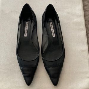 Manila Blanik black flats